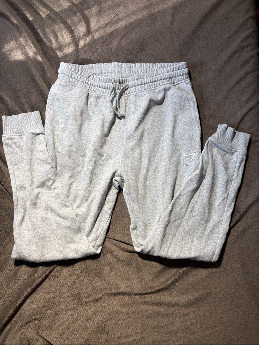 Gymshark Light Gray Men's Jogger Sweatpants